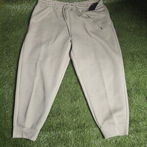 Nike Sportswear Tech Men's Fleece Pants Olive Green Size XL FZ7593-276 2XL